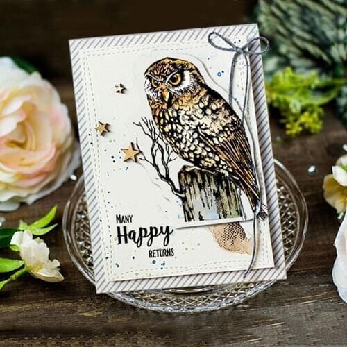 18x21.5 Fairy Owl Bunny TransparentClear Silicone Stamp/Seal forDIYscrapbooking/photo album Decorative card making