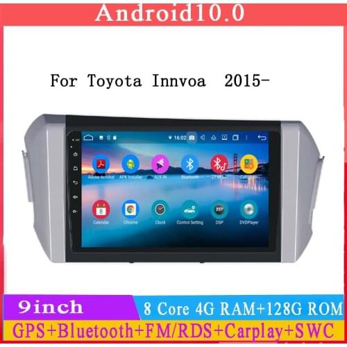 9inch Android10 car radio for toyota Innvoa 2015-2020 car multimedia gps navigation player audio stereo headunit Carplay WiFi