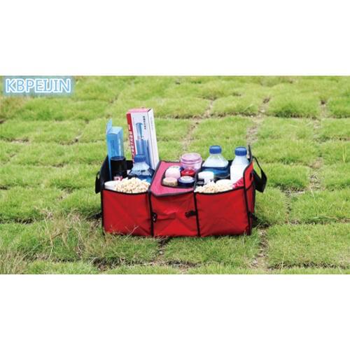 Car Styling Rear Rack Storage Box organizer Drink Food Insulation for saab 9-3 9-5 93 95 900 9000 Accessories