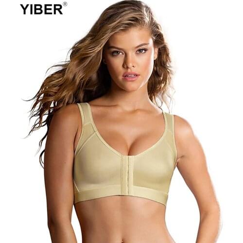 Womens bra Posture Corrector Lift Up Bra Women Shockproof Sports Support Bra Plus Size Fitness Adjustable Underwear Cross Back