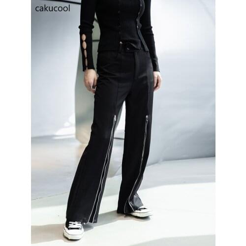 Женские прямые брюки Cakucool China At AliExpress