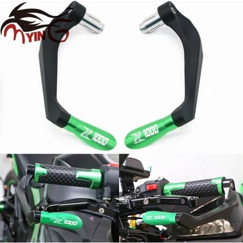 For KAWASAKI Z1000 Z 1000 SX Z1000SX All Years 7/8" Motorcycle CNC Universal Handlebar Grips Brake Clutch Levers Guard Protector