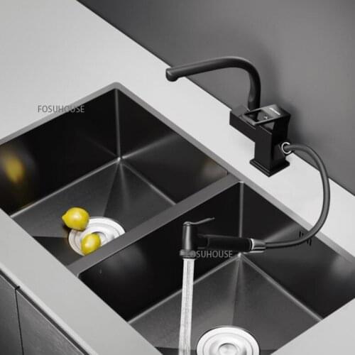 Germany 304 Stainless Steel Sink Double Trough Kitchen Sink Household Wash Basin Home Improvement Kitchen Faucets Accessories