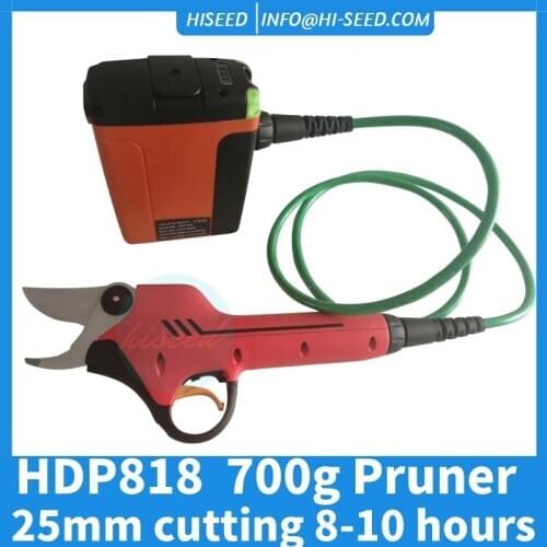 Electric fruit tree scissors and pruning shears Rechargeable battery 8-10 hours lasting double cutting size