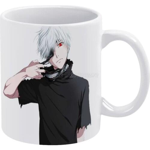 Kaneki Tokyo Ghoul White Mug Ceramic Mug Creative Mug Tokyo Ghoul Tokyo Ghoul Kaneki Anime Manga