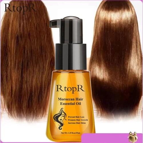 Moroccan Prevent Hair Loss Product Hair Growth Essential Oil Easy To Carry Hair Care Nursing 35ml Both male and female can use