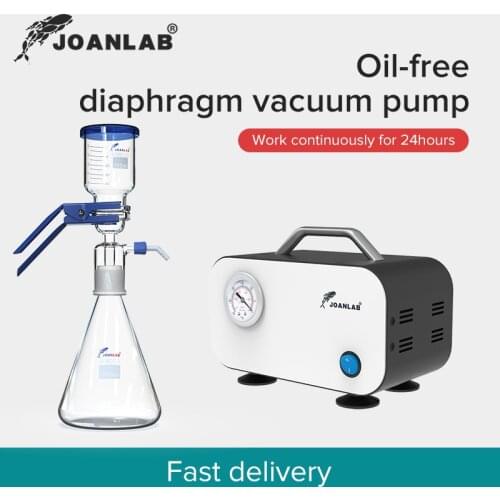DC 12v Mini Oil-free Diaphragm Air Vacuum Pump Laboratory Filter Pump Portable Negative Pressure Pump Lab Equipment 110v To 220v
