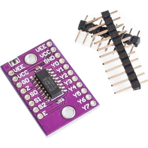 74HC4051 8 channel Analog Multiplexer Selector Module Multiplexers Distributor Resolver CJMCU-4051 For Arduino