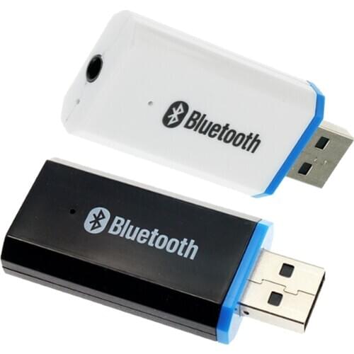 Music Stereo Headset Compatible MINI Portable Wireless Bluetooth 2.1 + EDR Audio Receiver Aux 3.5mm USB Bluetooth Car MP3