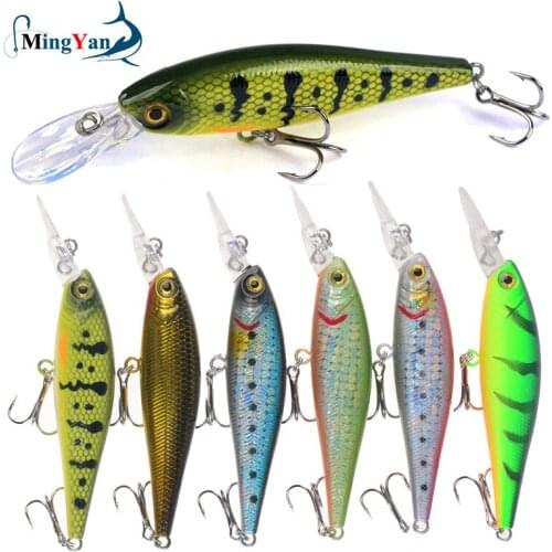 New Arrivals 1PCS Minnow Fishing Lure 10cm/10g Hard Crankbait Wobbler Quality Hooks Hard Bait Pesca Fishing Tackle