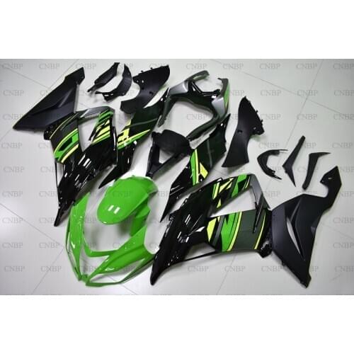 Zx6r 2013 - 2016 Abs Fairing 636 Zx-6r 2014 Fairings Zx6r 2016 Black Green Fairings