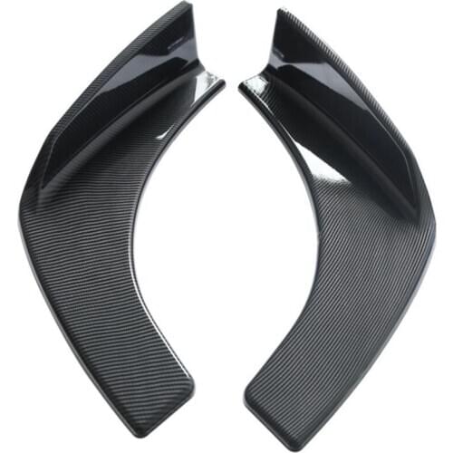 Carbon Fiber Front Deflector Spoiler Splitter Diffuser Bumper Lip Universal