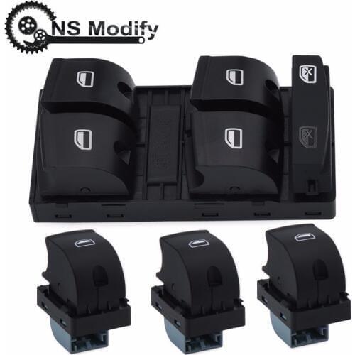 SPEEDWOW Electric Window Switch Power Master Window Switch For AUDI A3 A6 S6 C6 Allroad Q7 RS6 06-07 4F0 959 851F 4F0959855