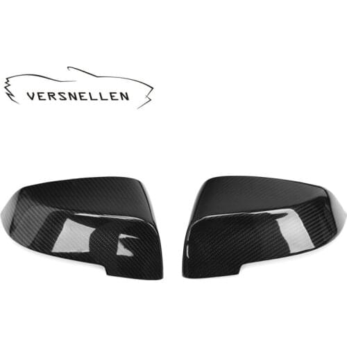 Real Carbon Fiber Mirror Covers for BMW 5 6 7 Series F10 F11 F18 F07 GT F01 F02 2013-2017 Original Replacement
