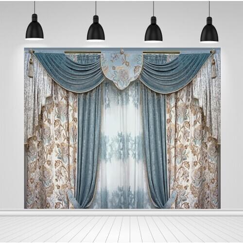 Scopiso Vinyl Backdrops Vintage Flower Pattern Curtain Wedding Party Home Decor Portrait Photo Backdrops Photocall Photo Studio