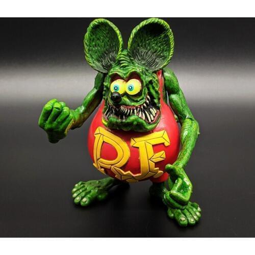 Tales of the Rat Fink Super Big Size 10cm tall Rat Fink PVC Figure Collectible Model Toy