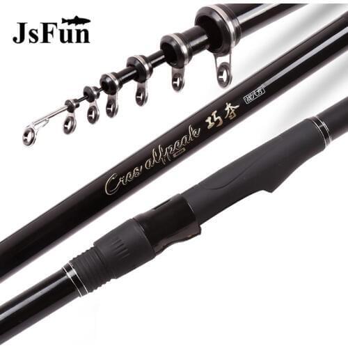 Telescopic Rock Fishing Rod Hand Sea Dual-use Throwing Fishing Pole 3.6m-6.3m Long Section High Carbon Fishing Rod YG34
