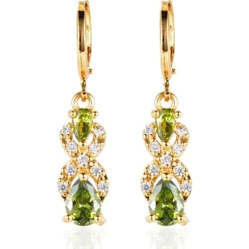 Solid 925 Sterling Silver Drop Earrings for Women Colour Agate Gemstone Wedding Fine Jewelry Christmas Party Gift Fine Jewelry