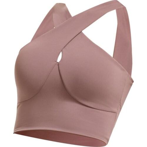 High Impact Sports Bra with Pad Push Up Seamless Crop Top Women Fitness Gym Bra Workout Yoga Top Sports Wear Active Tank Top