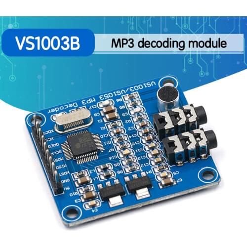 VS1003 VS1003B MP3 Module Decoding Containing Microphones STM32 Microcontroller Development Board Accessories