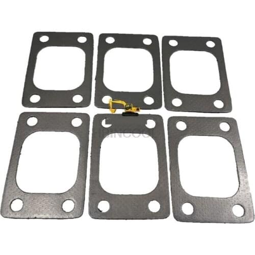 For Komatsu PC loader parts WA500-6 exhaust pipe manifold gasket 6261-11-5880 Imported products high-quality loader accessories