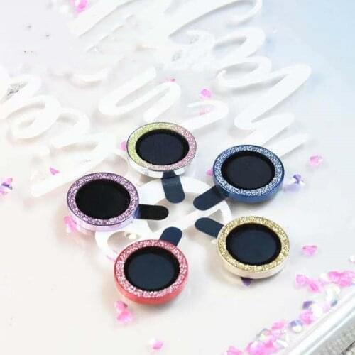 1PCS Camera Lens Tempered Glass For iPhone 12 Pro Max 12 Mini Diamond Metal Case Colorful Shiny Protector For iPhone 11 Pro Max