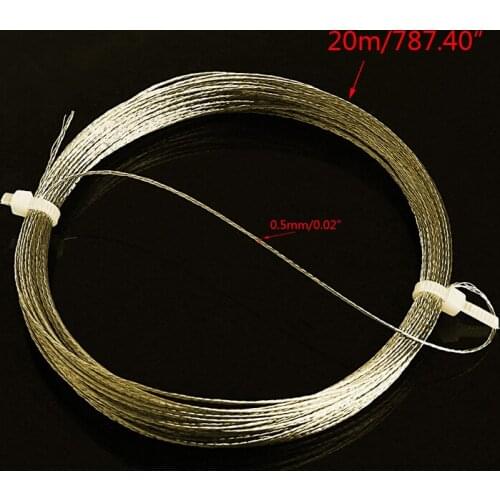 20M Car Windshield Window Removal Install Steel Wire Rope Glass Remover Tool New