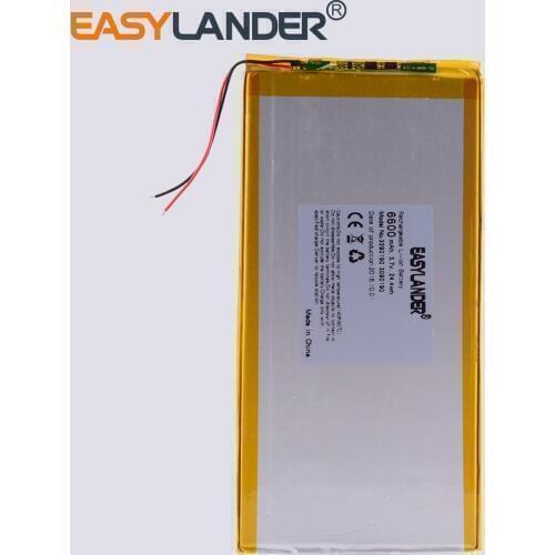 3290190 3.7v 6600mah Lithium Polymer Battery With Board For Tablet Pcs DIY Power Bank Large Size batteries