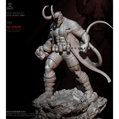 75mm 1/24 Resin figure model kits DIY self-assembed TD-2767
