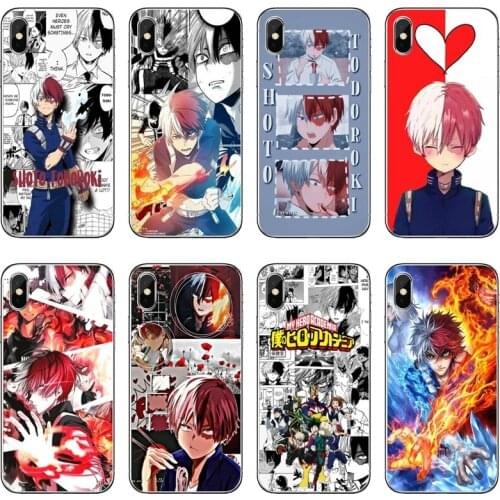 My hero academia Shoto Todoroki Accessories Phone Case For Huawei P20 P30 P40 Pro P10 P9 Lite Y5 Y6 Y7 Y9 P Smart Plus 2018 2019