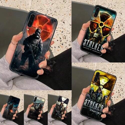Game STALKER Phone case For Samsung Galaxy A 3 5 7 8 10 20 21 30 40 50 51 70 71 E S 2016 2018 4G black art funda 3D prime soft