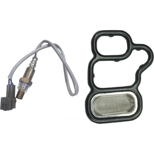 1 Pcs Oxygen O2 Sensor & 1 Pcs VTEC Solenoid Gasket / Spool Valve Filter Screen