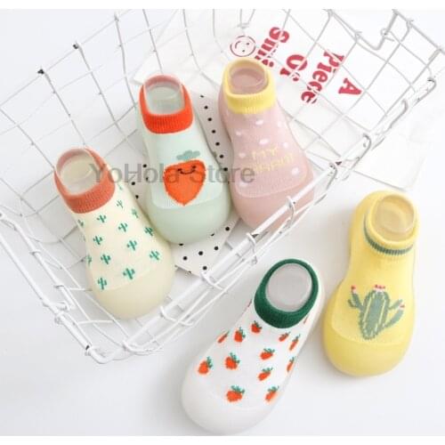 Sock Shoes for Baby Shoes Baby Nonslip Floor Socks Shoes Baby Girl Soft Rubber Sole Shoes Baby Toddler Sock Shoes Baby Booties