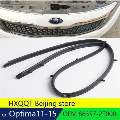 For Genuine Strip-Hood-Sealing Strip For Optima 2011-2015 Front Bumper OEM 86357-2T000 863572T000 86357 2T000 Bumper seal 1PCS