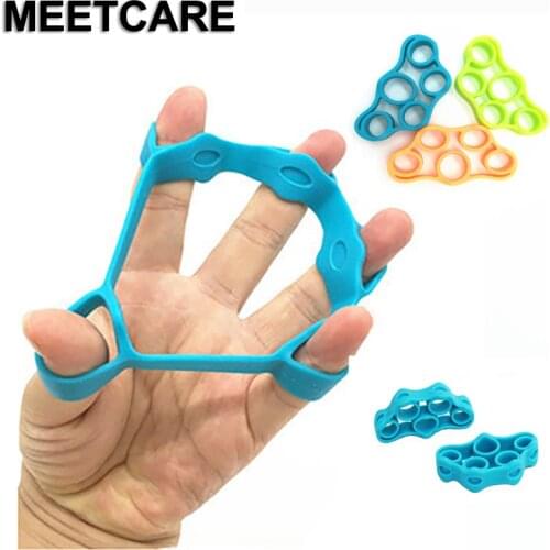 Finger Resistance Rubber Bands Training Stretch Hand Injury Rehabilitation Exercise Elastic Band Adults Stroke Health Products