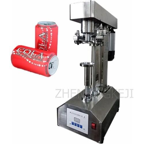 Commercial Sealing Machine Drink Easy Pull Can Stainless Steel Multi-Purpose Desktop Automatic Sealer Equipment Packing Tool