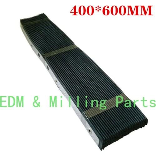 CNC Milling Machine Accordion Way Cover 400*600MM Vertical Mill Rubber Pad For Bridgeport Mill Part