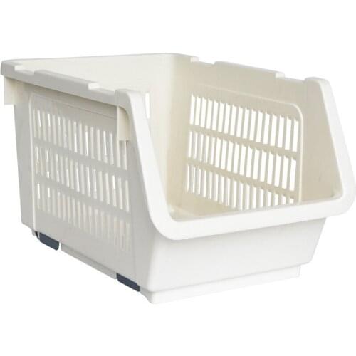 Kitchen Storage Basket Plastic Multi-functional Vegetables Fruit Racks Can Stacked Storage Basket Storage Box Hot