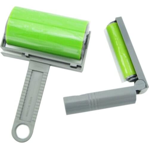 1 PCS Washable Roller Cleaner Lint Sticky Picker Pet Hair Clothes Fluff Remover Pet Hair Remover Cleaning Brush Sticky