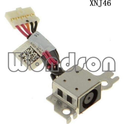 New DC Cable For Dell Chromebook 11 (3180 / 3189) Latitude 3189 Laptop DC Jack Cable - XNJ46 0XNJ46 / 1 Year Warranty
