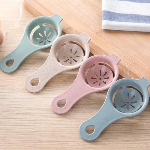 New Plastic Egg Separator Kitchen Gadgets Cooking Kitchen Tools White Yolk Sifting Home Kitchen Accessories Egg Divider Tool