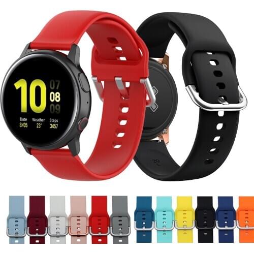 For Huawei Watch gt 2 strap FOR Samsung Galaxy Watch Active 2 galaxy watch band 42mm sports bracelet band 42mm 20mm active2 40mm