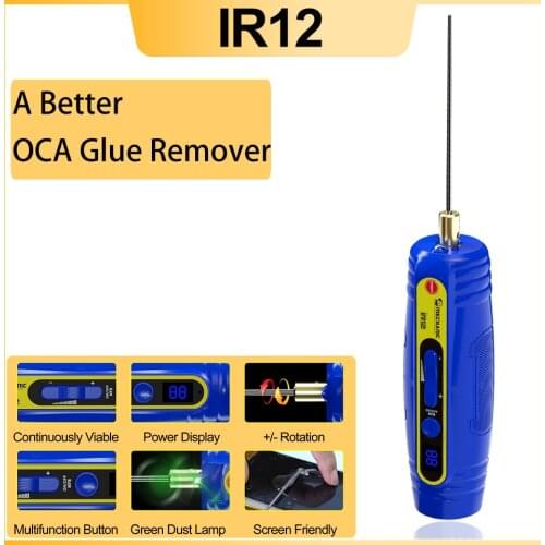 Mechanic OCA Film Glue Remover For Cell Phone IR12 Repair Tool Electronic LCD Glue Remover for Iphone Panel