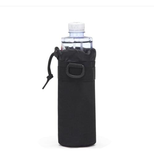 Tactical Molle Water Bottle Bag Pouch Upgraded Travel Holder Sport Bag Outdoor Hydration For Camping Hiking Fishing Bags
