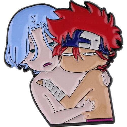 PF1102 Anime SK∞ SK8 the Infinity Funny Enamel Lapel Pin Badge Pins Hats Clothes Backpack Jewelry Accessories Gifts for Friends