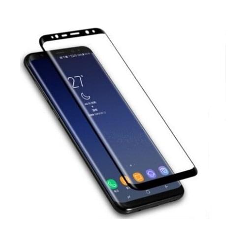 50PCS 3D Curved Edge Case Friendly Tempered Glass For Samsung Galaxy S7 Edge S8 S9 S10 Plus S10e Note 8 9 10