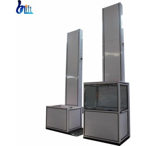 1M To 6M Hydraulic Vertical Lift Platform Wheelchair Lift For Disabled People