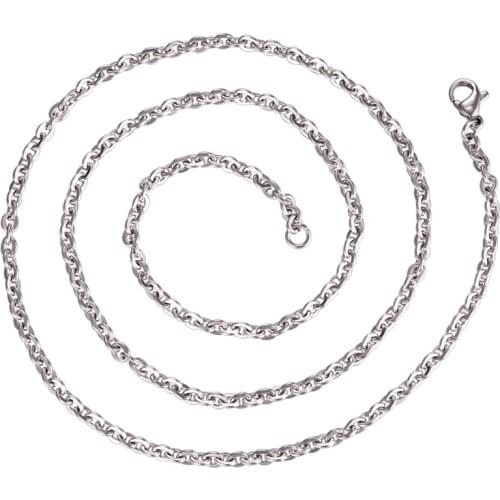 10pcs/lot stainless steel necklace chain for glass floating locket