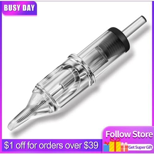 Cartridge Tattoo Needles 20PCS RL Disposable Sterilized Tattoo Cartridge Needle for Tattoo Cartridge Machines Grips Supplies