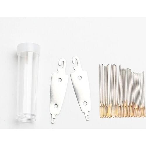 30Pcs/Set Cross Stitch Needles for Stitching Sewing Needle Large Eye Multi Purpose Household Steel Embroidery Tool